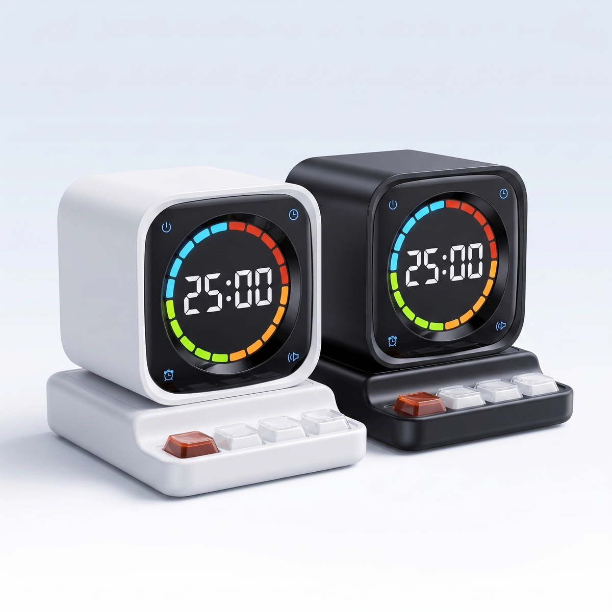 Focus Cube Pomodoro Timer — 2 Pack
