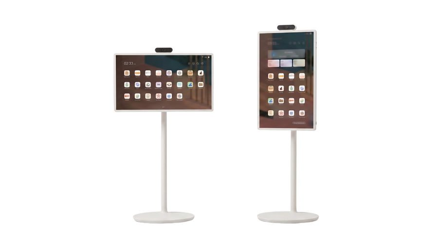 Smart Portable Screen with Wheels