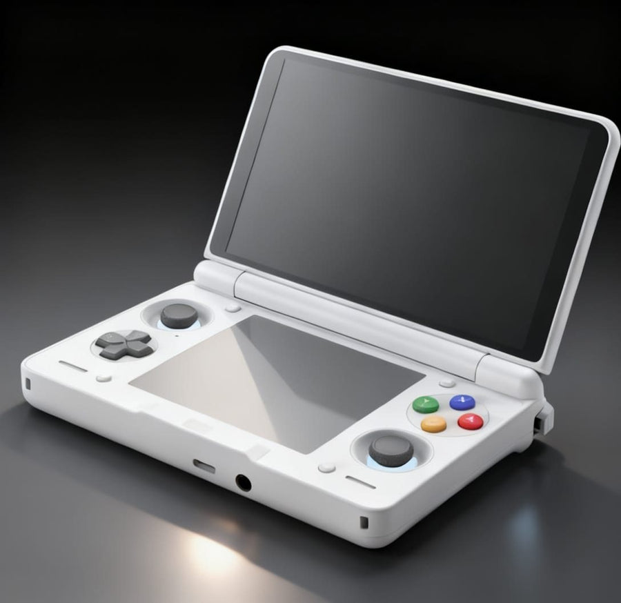 Folding Dual-Screen Handheld Console