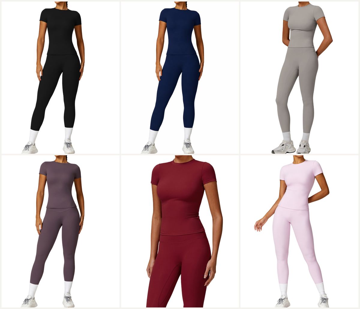 Lounge Set — 6 Sets (Top + Leggings)